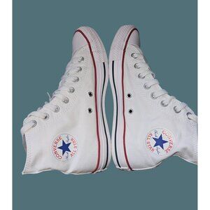 Converse Chuck Taylor All Star High Top White Sneakers Men's 7 Women's 9
